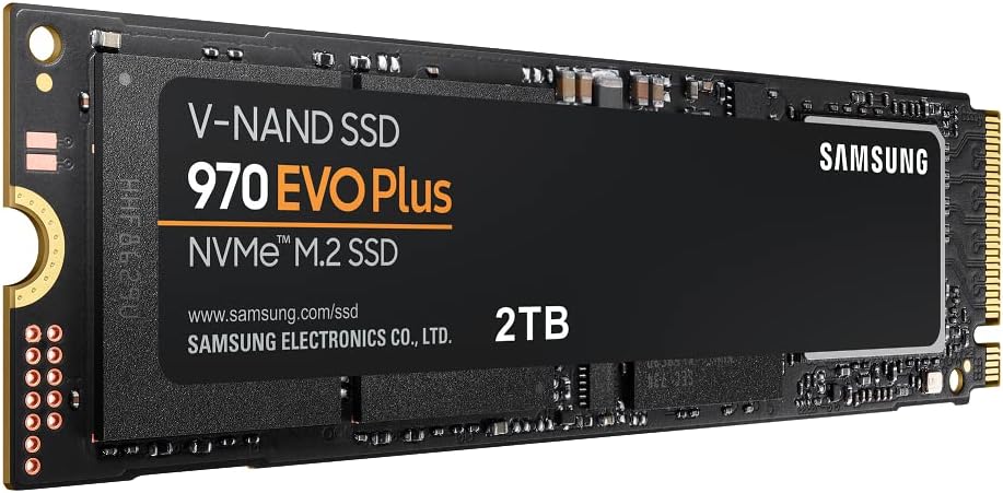 SAMSUNG 970 EVO Plus SSD 2TB NVMe M.2 Unidad interna de estado sóli...