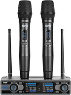 SGPRO D-332BB Sistema de micrófono inalámbrico dual con micrófonos Bodypack