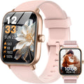Quican Reloj inteligente para mujer, rastreador de actividad física iOS