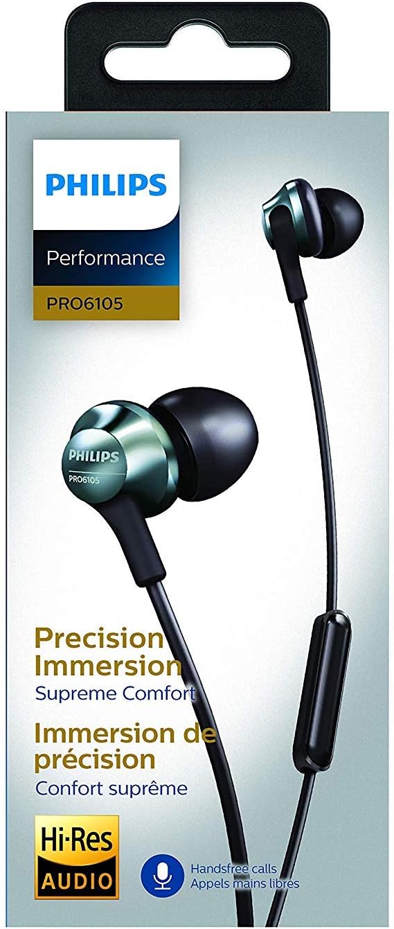 Auriculares con cable Philips Pro con micrófono, auriculares intrau...