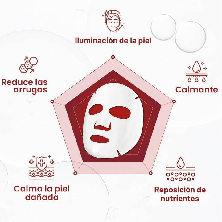 CENTELLIAN 24 Madeca Derma - Mascarilla facial (intensiva, 10 unida...