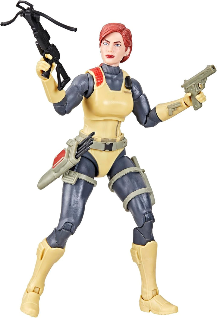 GI Joe Classified Series Retro Cardback Scarlett Figura de