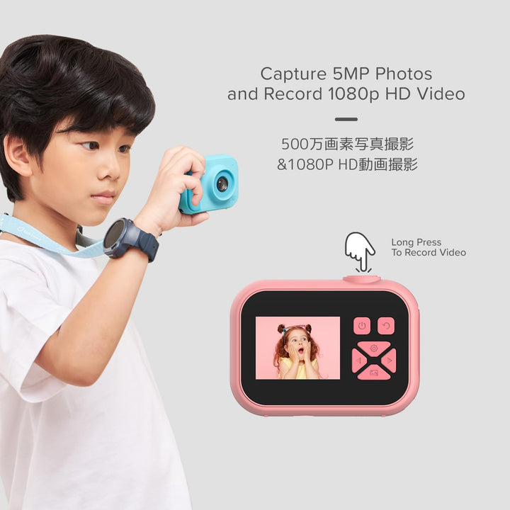 myFirst Camera 10 - Mini cámara digital para niños y niñas con dise...