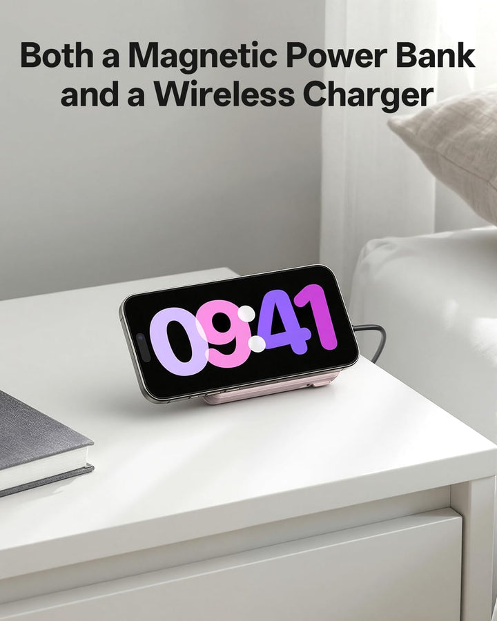 Cargador portátil MagSafe de 10000 mAh Qi2 de 15 W de carga rápida,...