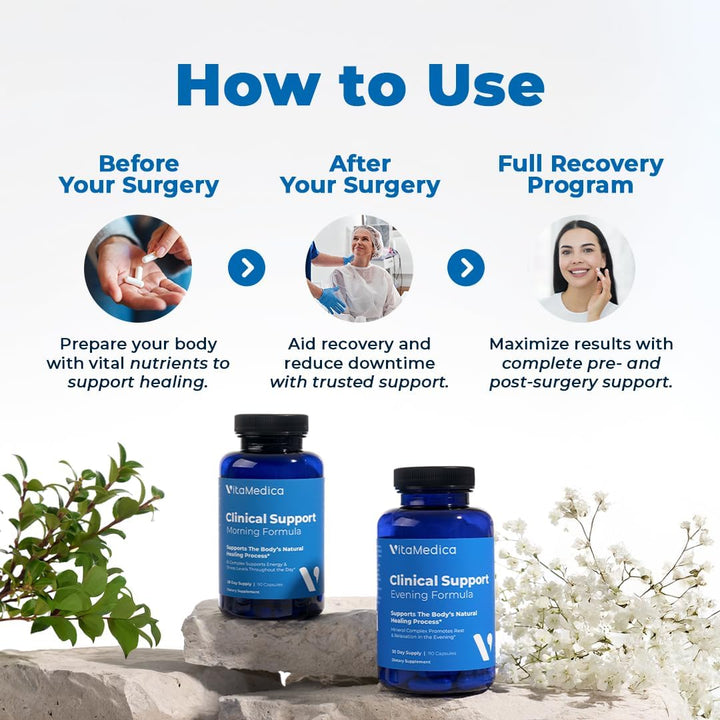 VitaMedica Fórmula de apoyo clínico - Apoya la cicatrización de her...