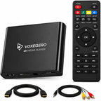 Reproductor multimedia 4K para TV, reproducción USB SD, salida HDMI AV