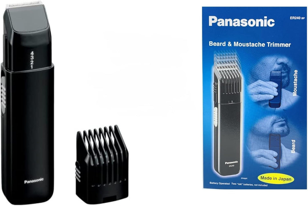 Recortadora de barba y bigote Panasonic ER240B para hombres