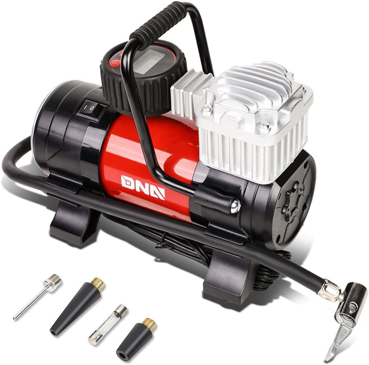 DNA Motoring 12 V 125 PSI LED Flash Light Bomba de aire portátil co...