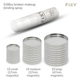 FIXY Kit de recarga de maquillaje definitivo: incluye 30 sartenes m...