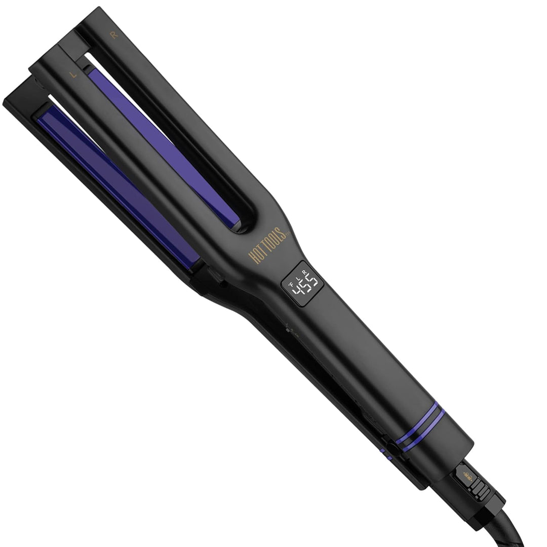 HOT Tools Pro Signature - Plancha plana de doble placa, cuatro plac...