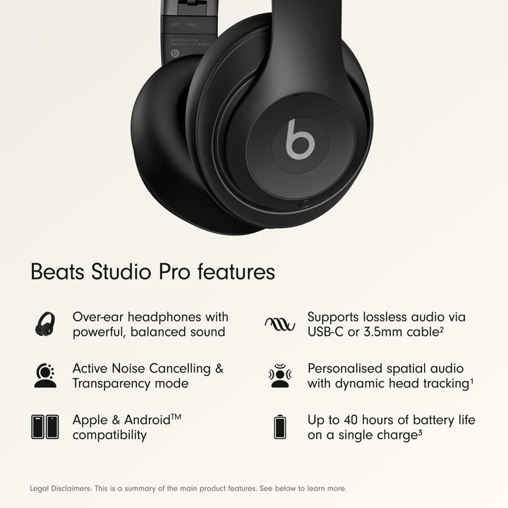 Beats Studio Pro - Auriculares inalámbricos premium sobre la oreja...