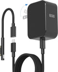 Nuevo cargador de superficie de 65 W con enchufe de CA plegable, compatible con cargador Surface Pro 13 11, 12, 10, 9, 8, 7+, 7, 6, 5, 4, 3, X, Surface Book3, 2, 1, laptop y tableta, compatible con