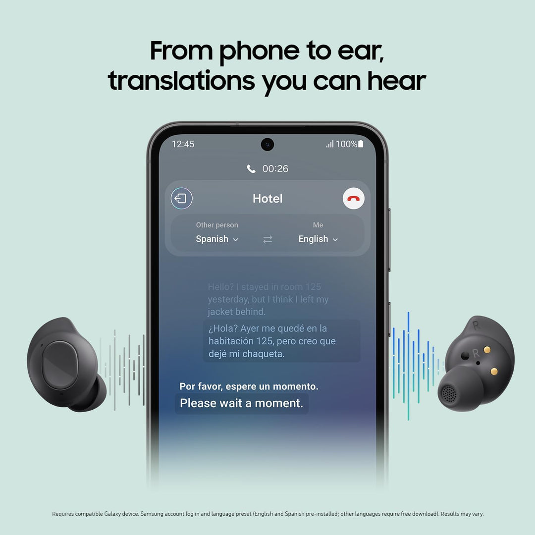 Samsung Galaxy Buds FE Auriculares inalámbricos Bluetooth, ajuste c...