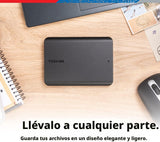Toshiba Canvio Basics 4TB Disco duro externo portátil USB 3.0, Negr...