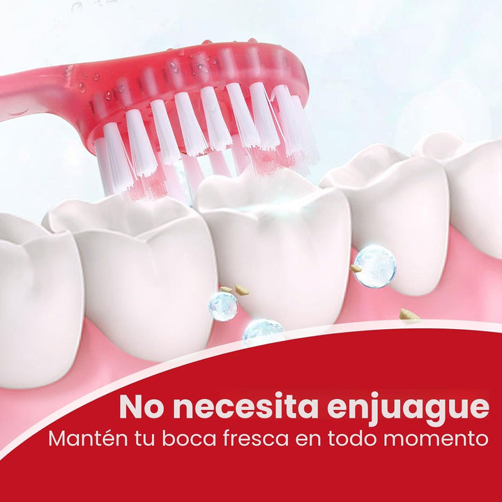 Paquete de 10 cepillos de dientes desechables con púa de pasta de d...