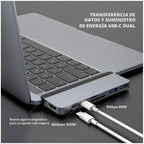 Hyper, GN28C-SILVER, hub USB