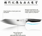 HOSHANHO Juego de cuchillos de cocina de 16 piezas con bloque
