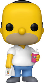 Funko Pop! TV: Los Simpsons - Homer - Figura de vinilo coleccionable - Idea de regalo - Producto oficial - Juguetes para niños y adultos - Fans de la televisión - Figura modelo para coleccionistas y