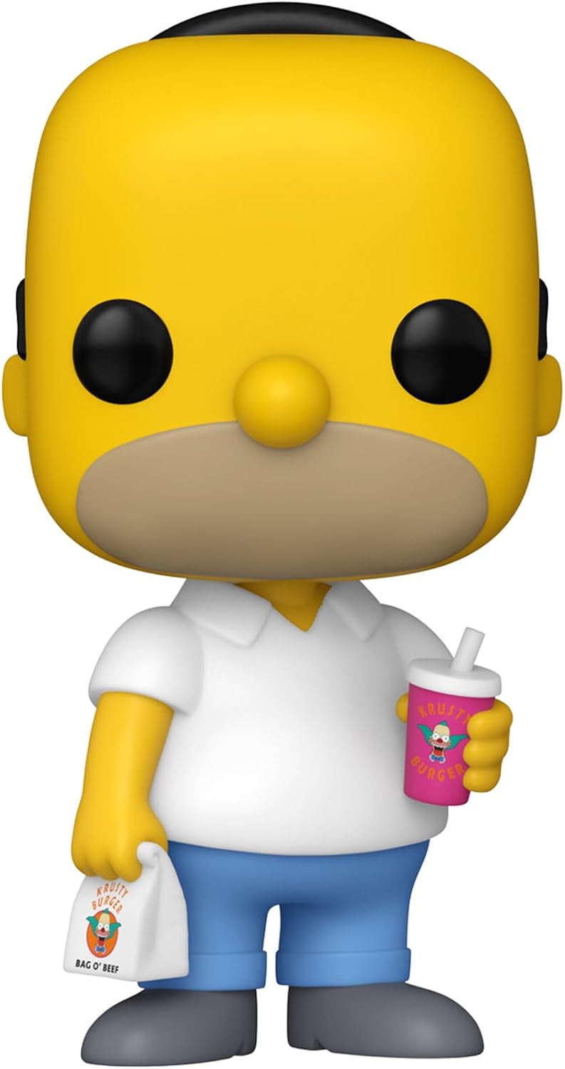 Funko Pop! TV: Los Simpsons - Homer - Figura de vinilo coleccionable - Idea de regalo - Producto oficial - Juguetes para niños y adultos - Fans de la televisión - Figura modelo para coleccionistas y