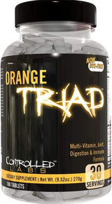 CONTROLLED LABS Orange Triad - Multivitamínico diario, suplemento d...
