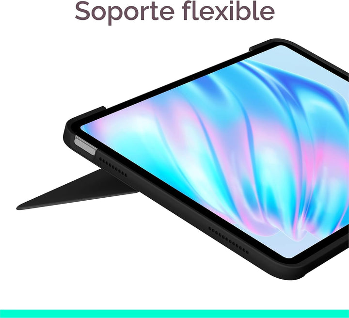 Logitech Combo Touch - Funda con teclado retroiluminado desmontable...