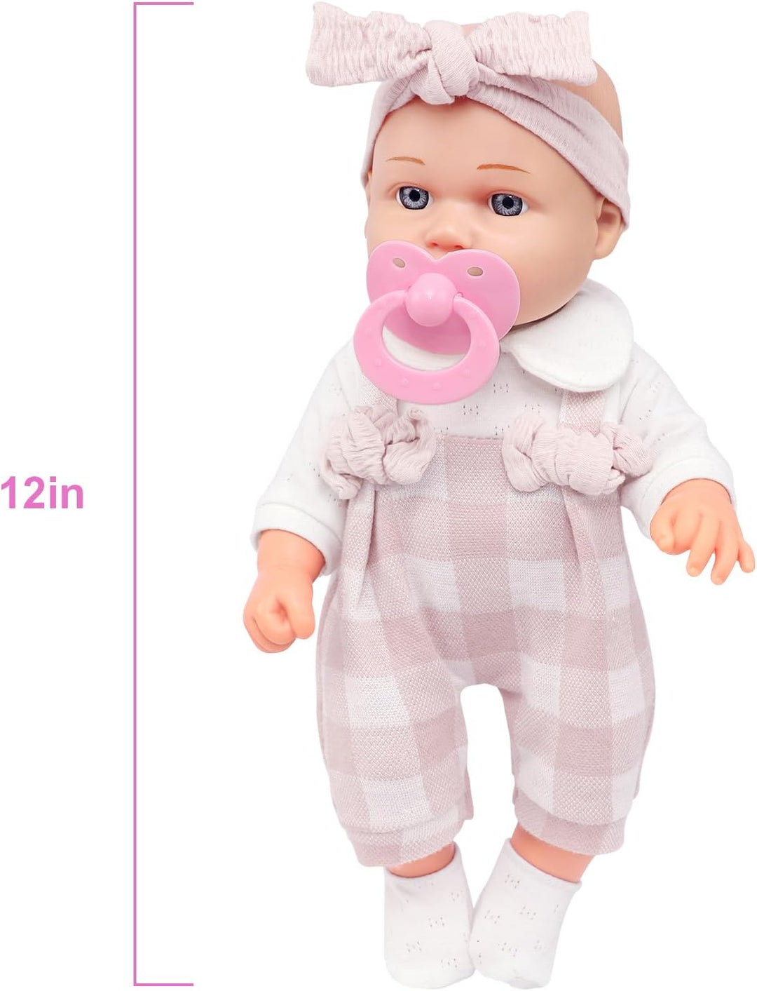 Ecore Fun Muñeca Bebé de 12" y Conjunto de Accesorios de Ropa -...