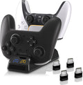 Cargador de doble controlador para Switch 2 Pro, Switch Pro, PS5 y Xbox