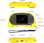 EASEGMER Juegos electrónicos portátiles de 16 bits para niños con 220 juegos de video HD, Amarillo
