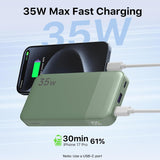 NOBIS Cargador portátil de banco de energía 35W 10000mAh | Batería...