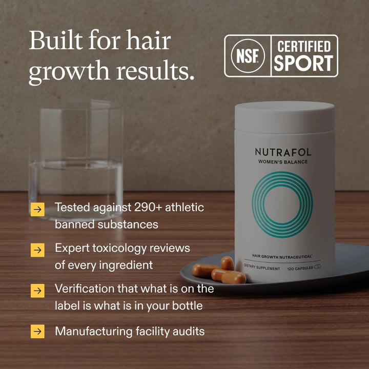 Nutrafol Suplementos para el Crecimiento del Cabello Women's Ba...