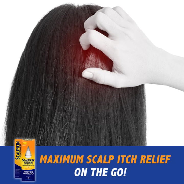 Scalpicin Max Strength - Tratamiento de picazón en el cuero cabellu...