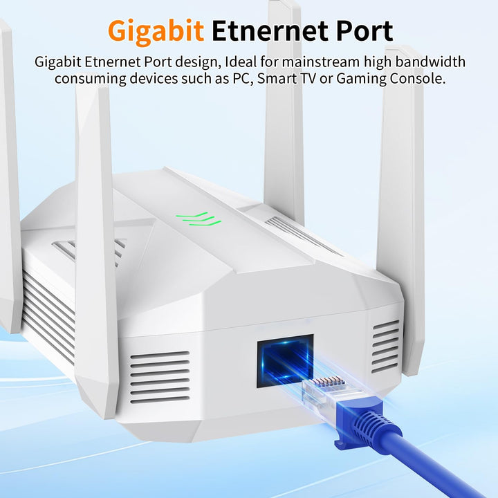Extensor WiFi AC2100 Amplificador de señal WiFi con