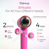 Secador de pelo Tideway, secador de pelo con difusor de plasma ióni...