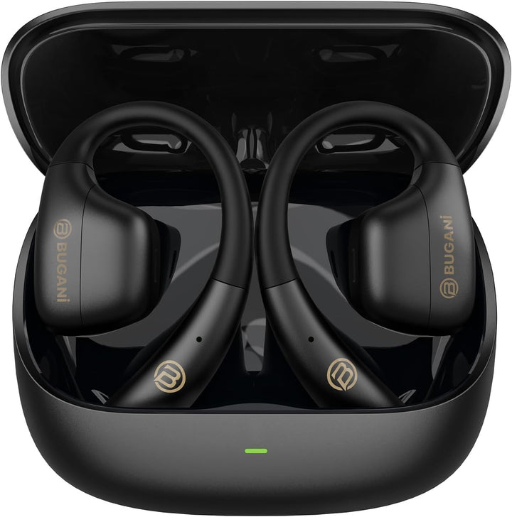 BUGANI Auriculares Bluetooth inalámbricos de oreja abierta, ganchos...