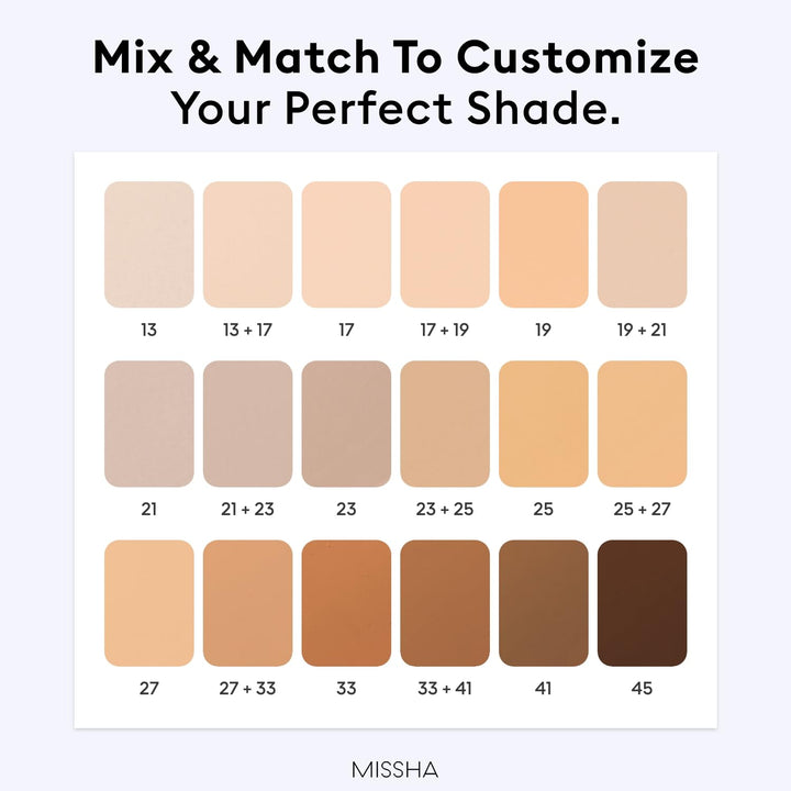 MISSHA M PERFECT COVER SERUM BB CREAM No.23 Natural Beige-Light\/Me...