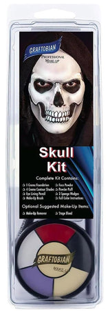 Graftobian Kit de maquillaje de calavera - Juego de maquillaje de e...