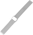 Reemplazo de correa de reloj de acero inoxidable de atornillado de 0.709 in para Skagen