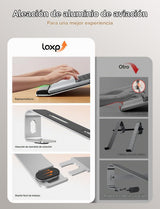 LOXP Soporte para computadora portátil para escritorio, soporte par...