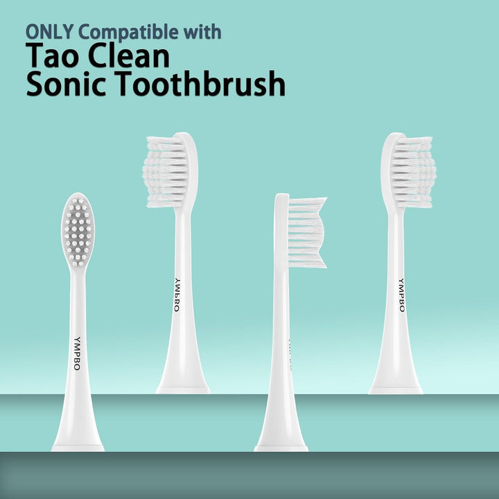 Cabezales de repuesto para cepillo de dientes eléctrico TAO Clean,...