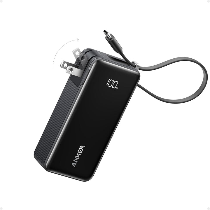 Anker - Cargador portátil nano 3 en 1 para iPhone, 10 000 mAh, con...