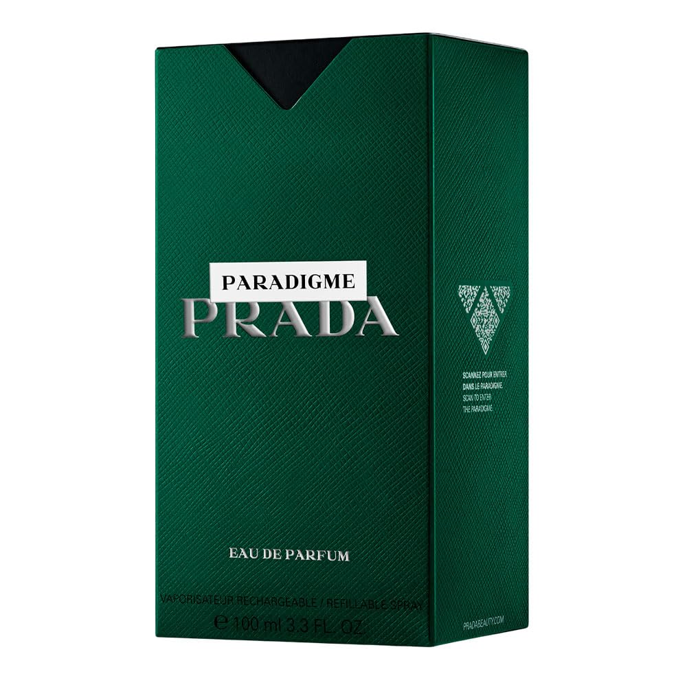 Paradigme by Prada for Men - Espray EDP de 3.3 oz (recargable)