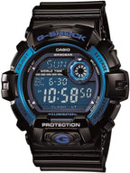 Reloj Casio para hombre, de la gama G-Shock, de color negro y azul, de resina, digital y deportivo (G8900A-1CR)