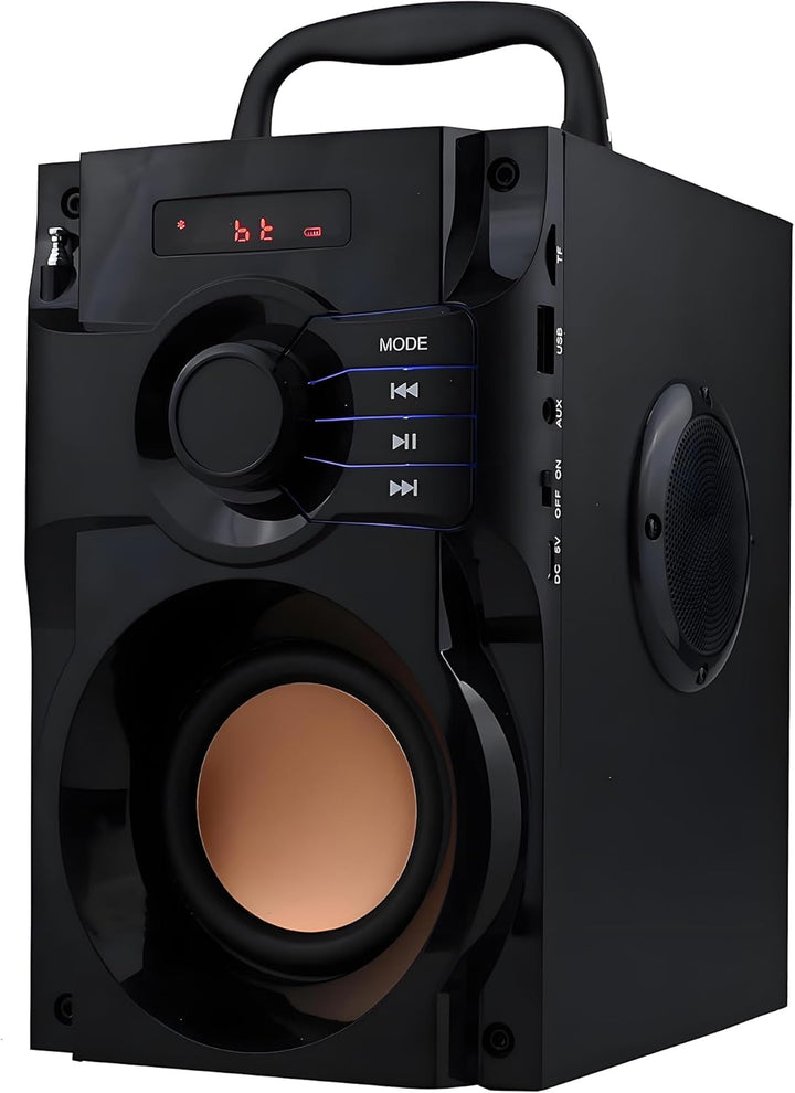 VIGROS Altavoz Bluetooth, altavoz inalámbrico portátil con subwoofe...