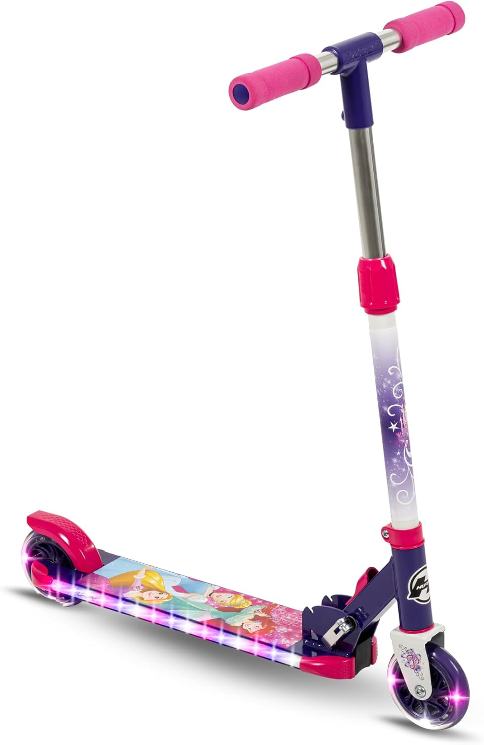 Huffy Light Up Inline Scooters con LED Lights, Multiple Color Options