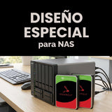 Seagate IronWolf - Disco duro interno NAS HDD de 8 TB, SATA de 3.5...