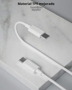 Cargador rápido para iPad de 10 pies, cable de carga para iPad Pro [paquete de 2] cable USBC a USB C de 10 pies, cable para iPad, cargador USB C de 20W, bloque de carga para iPad para iPad 10, iPad