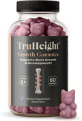 TruHeight Gomitas de crecimiento (uva) Suplemento nutricional alto, 60 unidades (1 paquete)