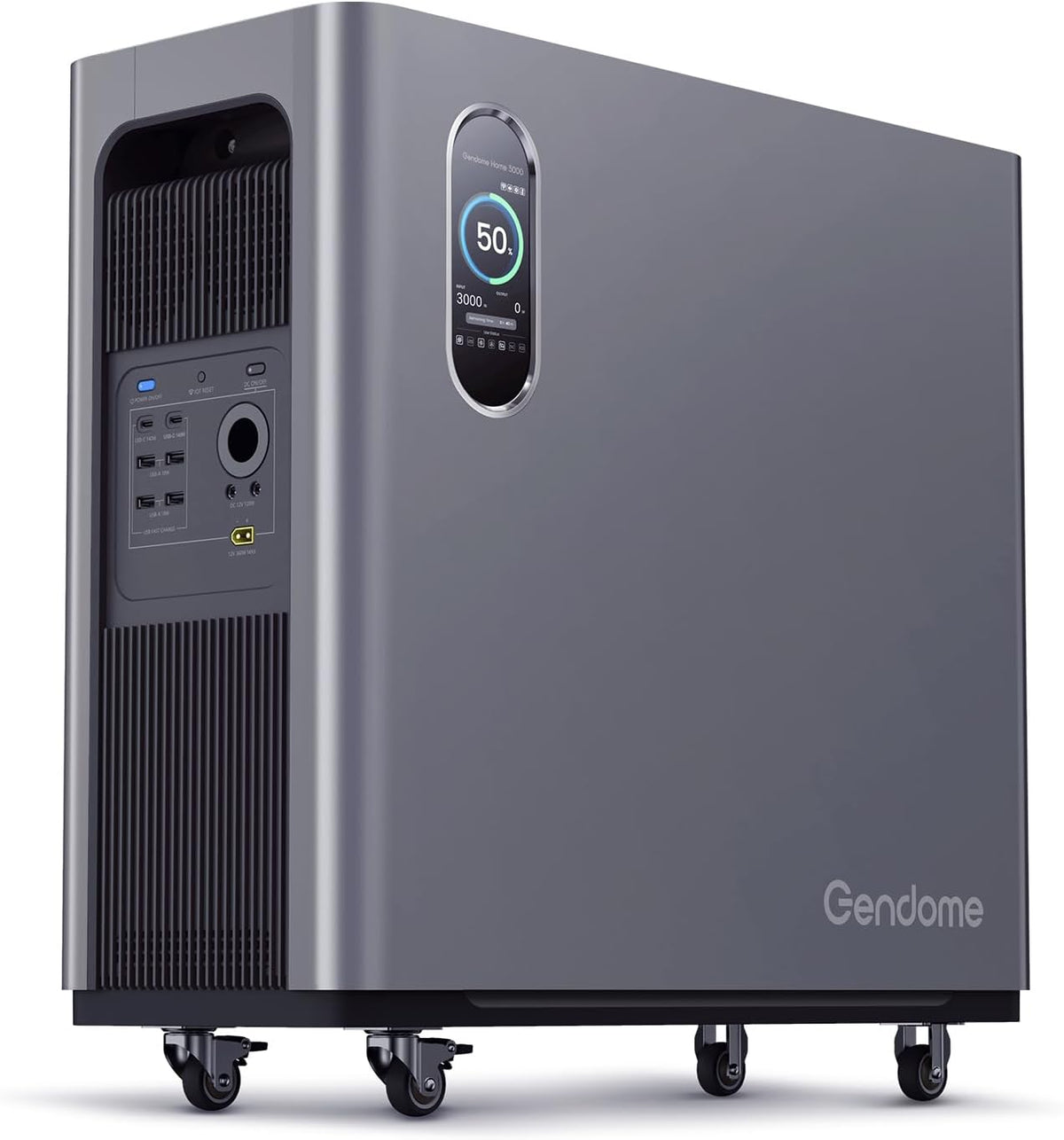 Gendome - Estación de energía portátil Home3000, batería LiFePO\u20...