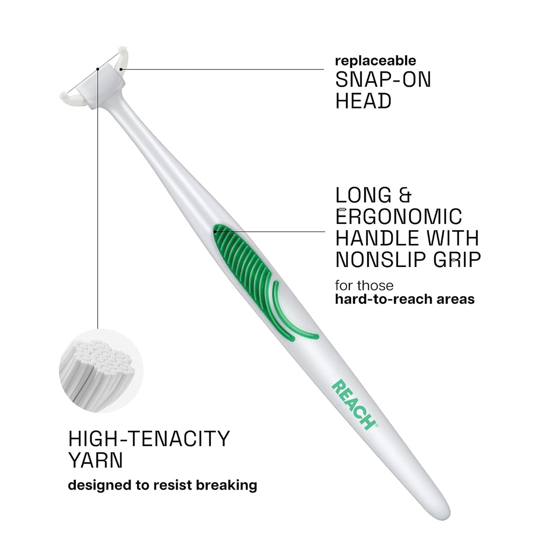 REACH Ultraclean Access - Kit de iniciación de hilo dental, sin sab...
