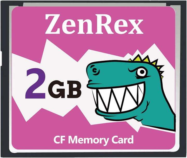 ZenRex Tarjeta de memoria CompactFlash de 2 GB Tarjeta CF